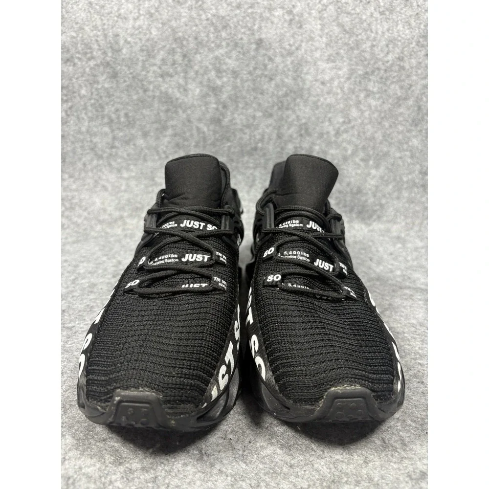 Just‎ So Non-Slip Blade Running Shoes Mens 10 Black Breathable Mesh Streetwear